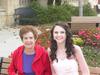 Homecoming October 2012- My grandmother and I 